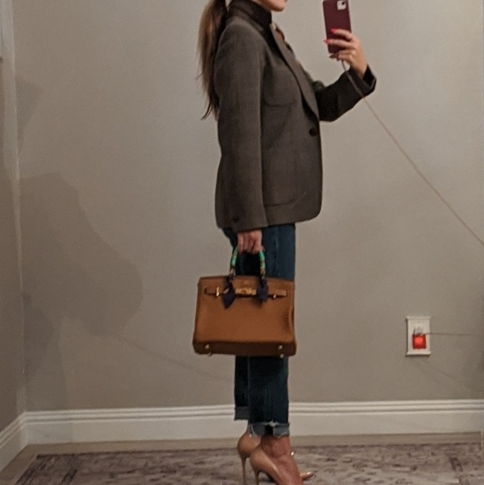 MaxMara Olive Green Blazer - Picture 2 of 16